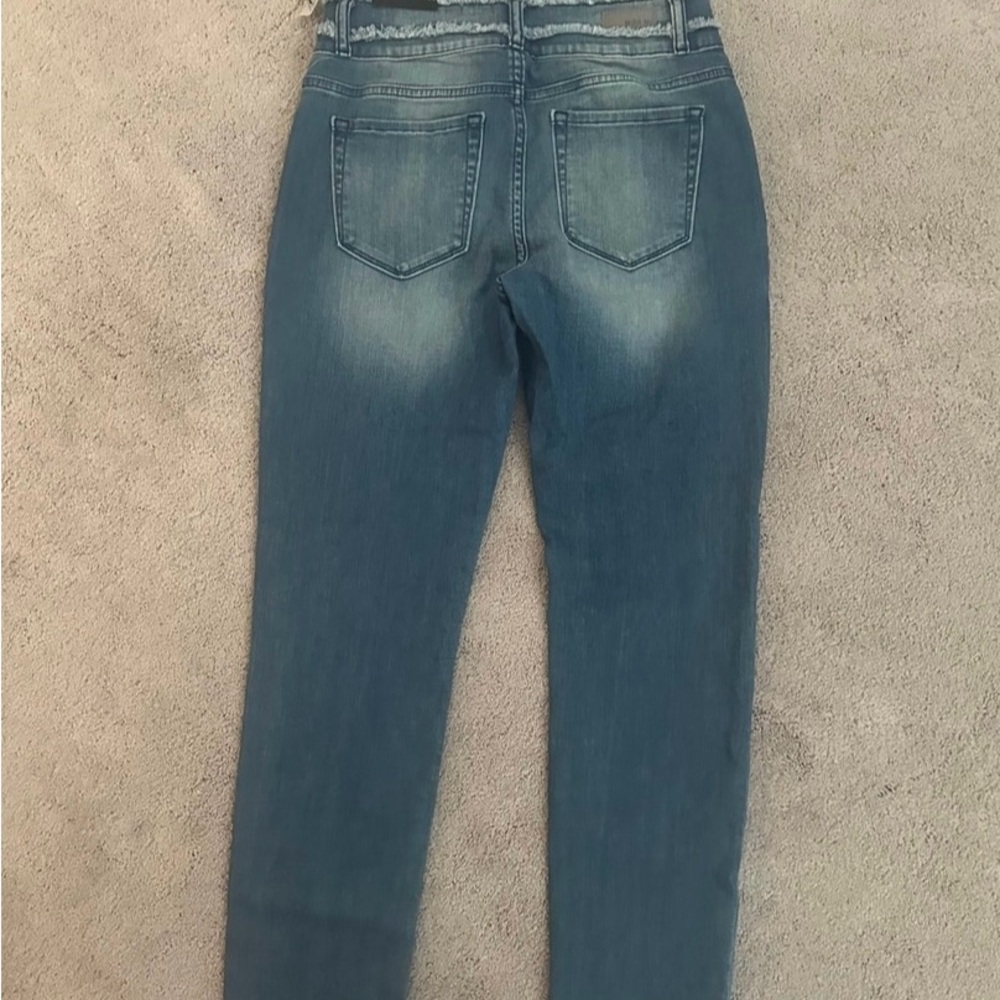 Miss Me High Rise Blue Jeans Classic Style